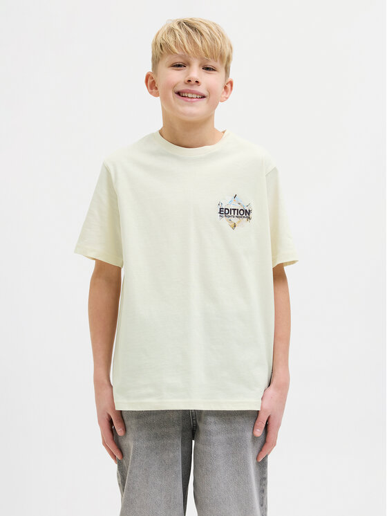 

Свободная футболка Dynamic Dust 12274677 Jack&Jones Junior, желтый