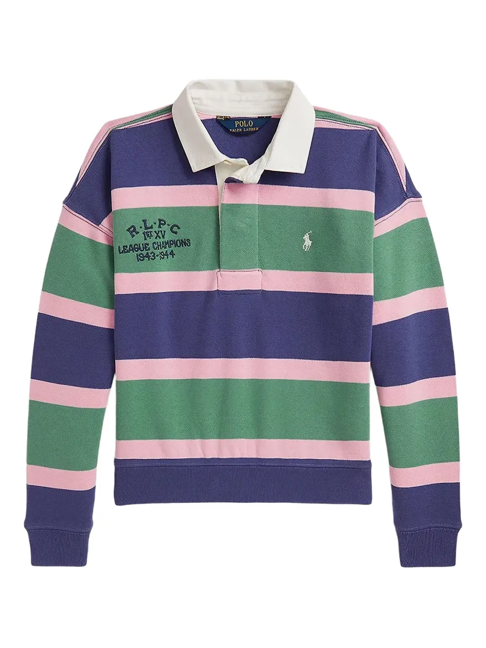 

Поло в полоску POLO RALPH LAUREN KIDS, синий