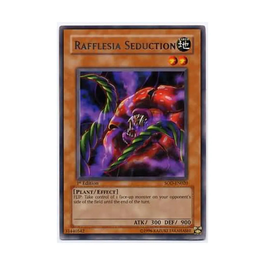 

CCG Раффлезия Соблазн (Редкий), Yu-Gi-Oh - Soul of the Duelist - Singles