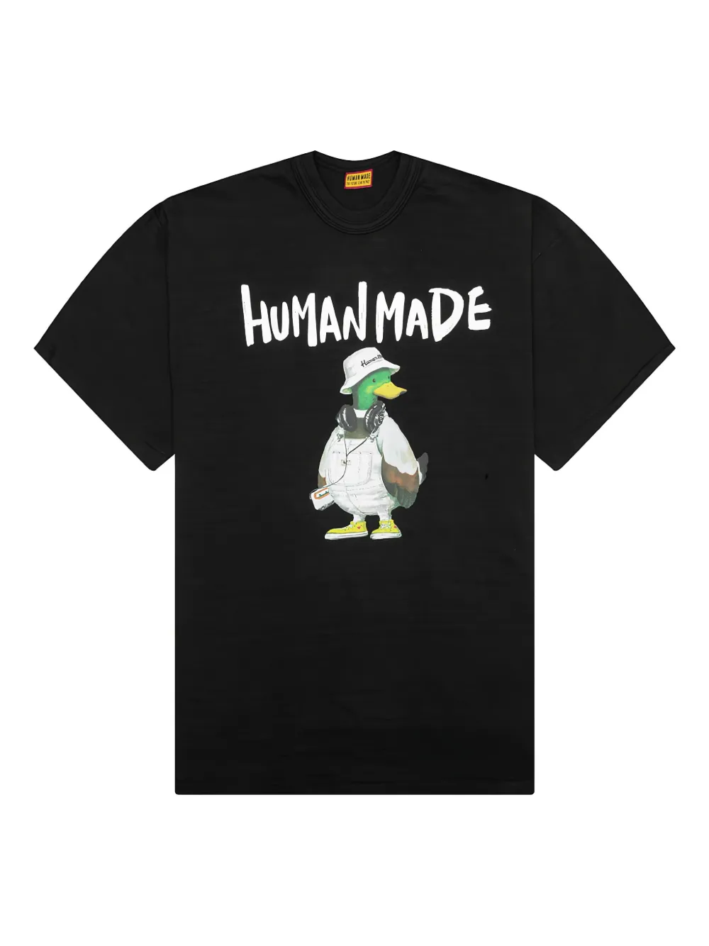 

Футболка с принтом Duck Human Made, черный