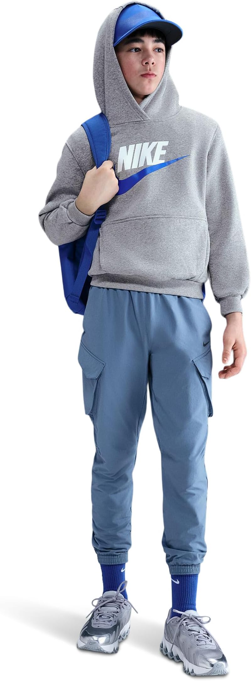 

Худи Nike Kids Sportswear Club Fleece Hoodie, цвет Dark Grey Heather