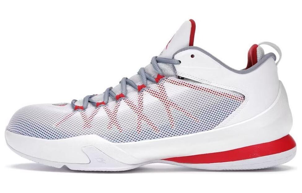 

Кроссовки Jordan Cp3.Viii Ae White/Game Royal-Spirit Red-Cool Blue, красный