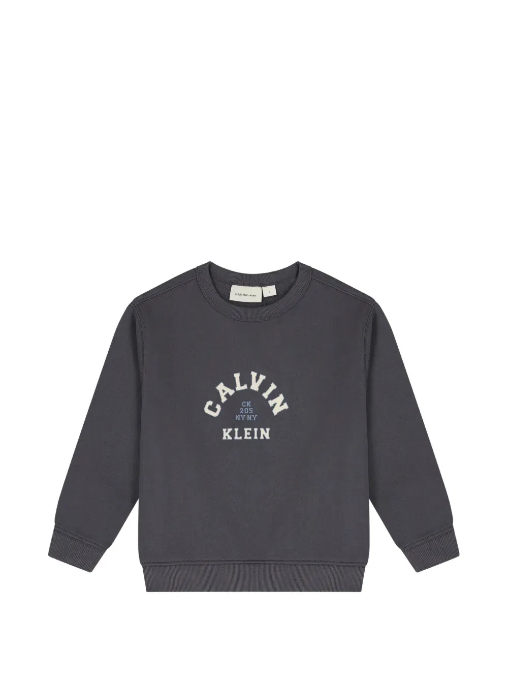Толстовка с логотипом Calvin Klein Kids, серый