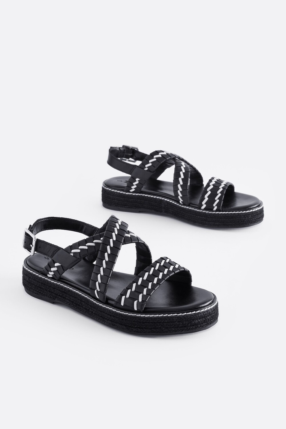 Кожаные эспадрильи Forever Comfort на плоской подошве Next, мультиколор