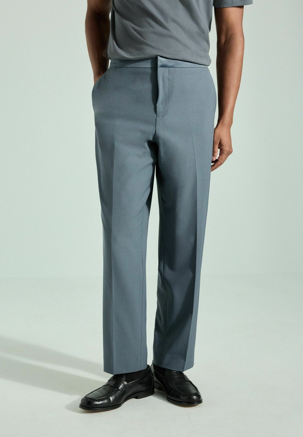 

Брюки REGULAR FIT TUXEDO Next, светло-голубой