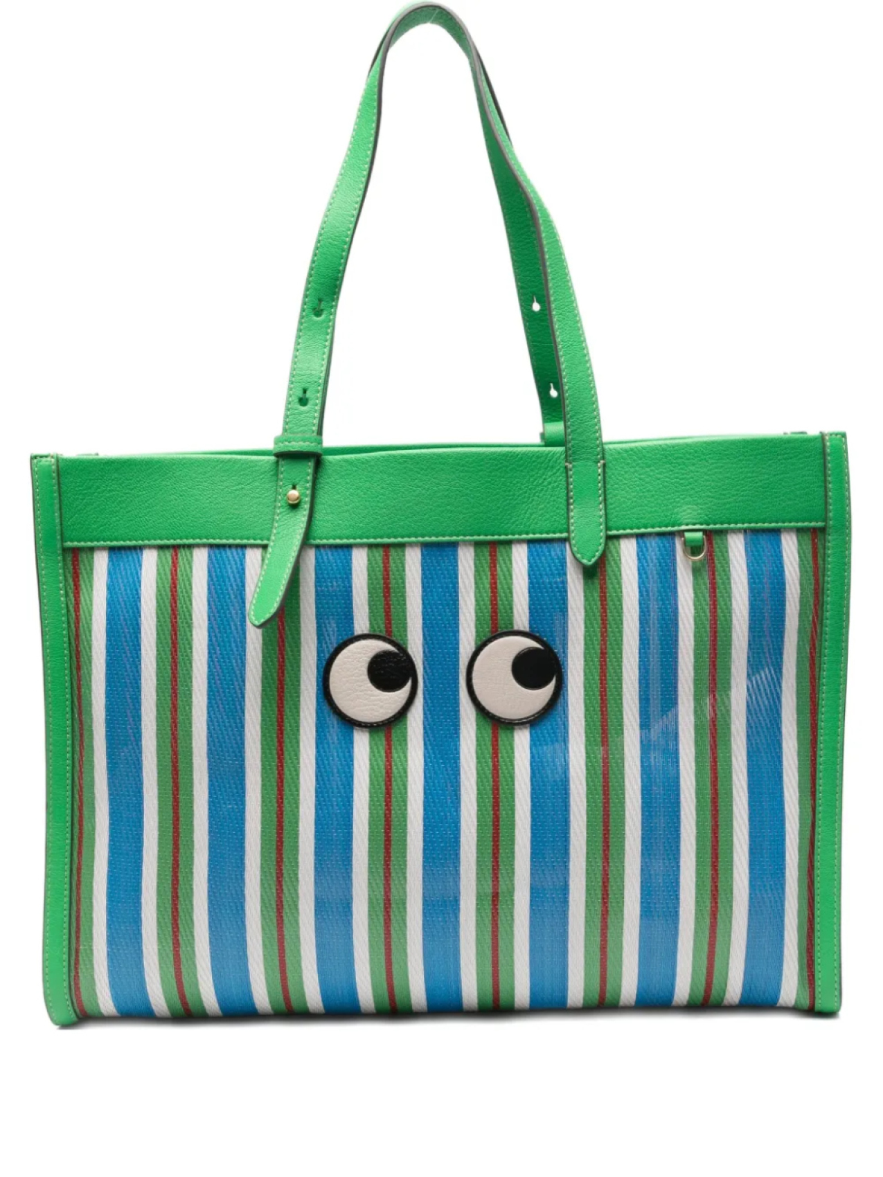 

Сумка-шоппер Anya Hindmarch E/W Eyes, зеленый