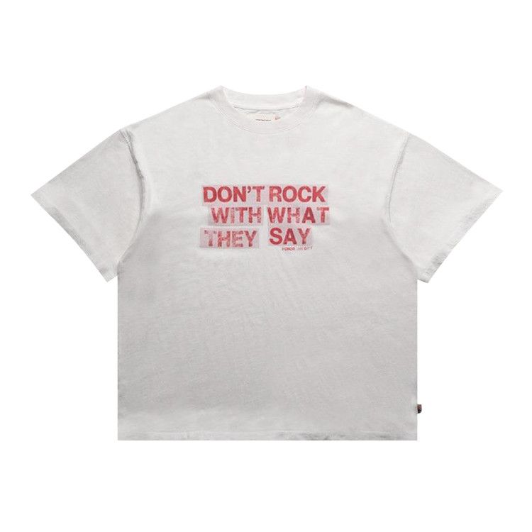 

Футболка Honor The Gift What They Say T-Shirt, White