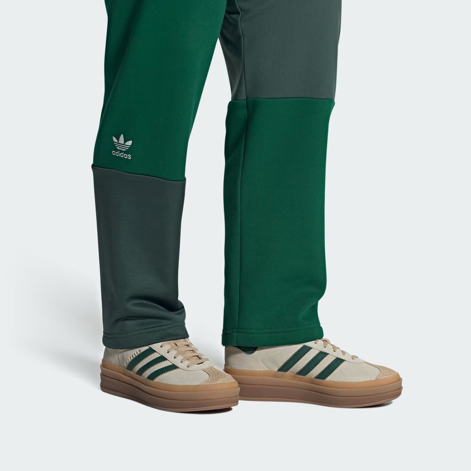 Gazelle Смелые туфли Adidas, цвет Cream White/Collegiate Green/Magic Beige — фото 3