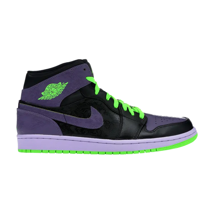

Кроссовки Air Jordan 1 Retro GS 'Joker', фиолетовый