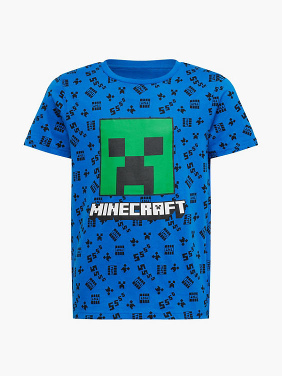 

Футболка Minecraft, синий