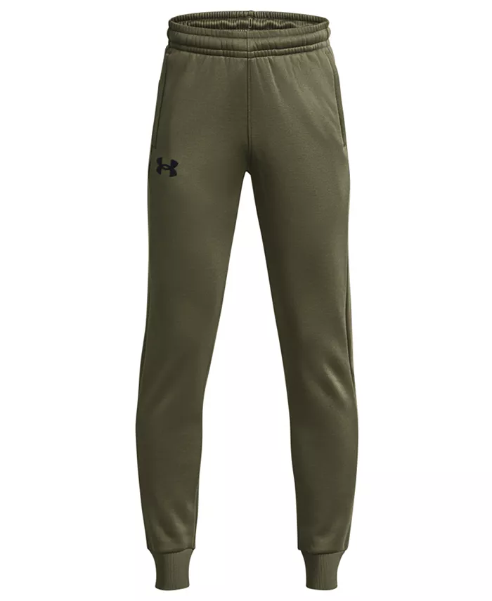 

Флисовые спортивные брюки Armour для мальчиков 6-20 лет Under Armour, зеленый