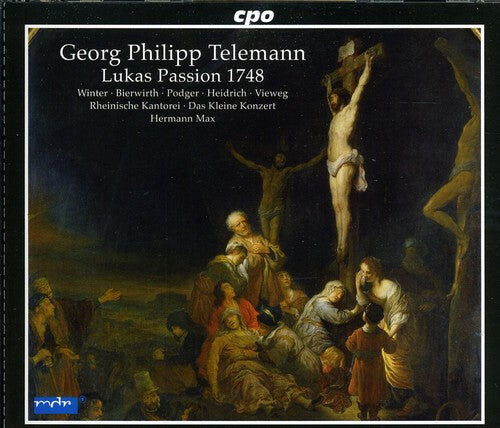 

CD диск Telemann / Winter / Bierwirth / Podger / Heidrich: Lukas Passion 1748