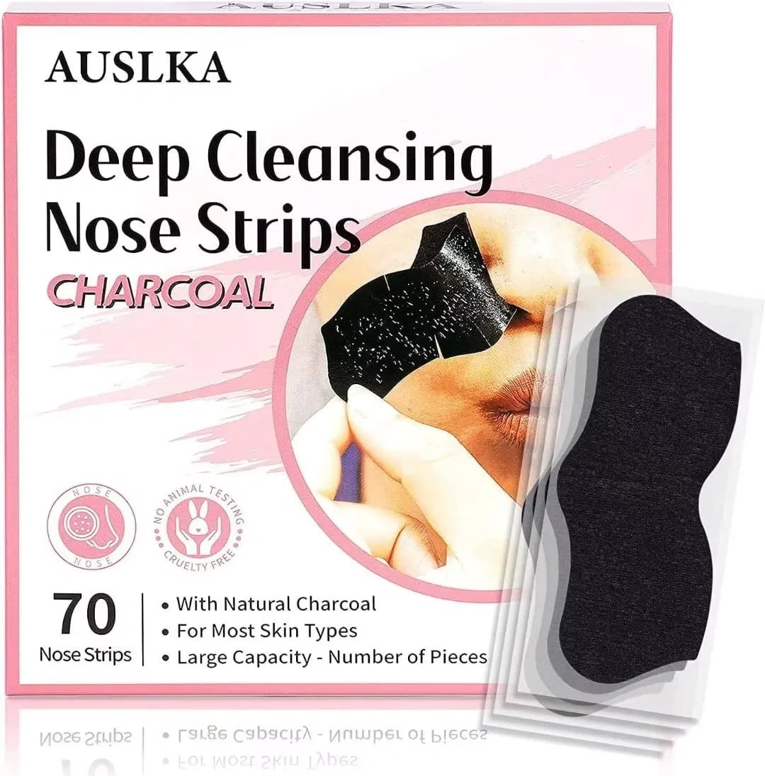 Полоски для носа от черных точек (70 шт.) от AUSLKA Auslka, Pack Of 70