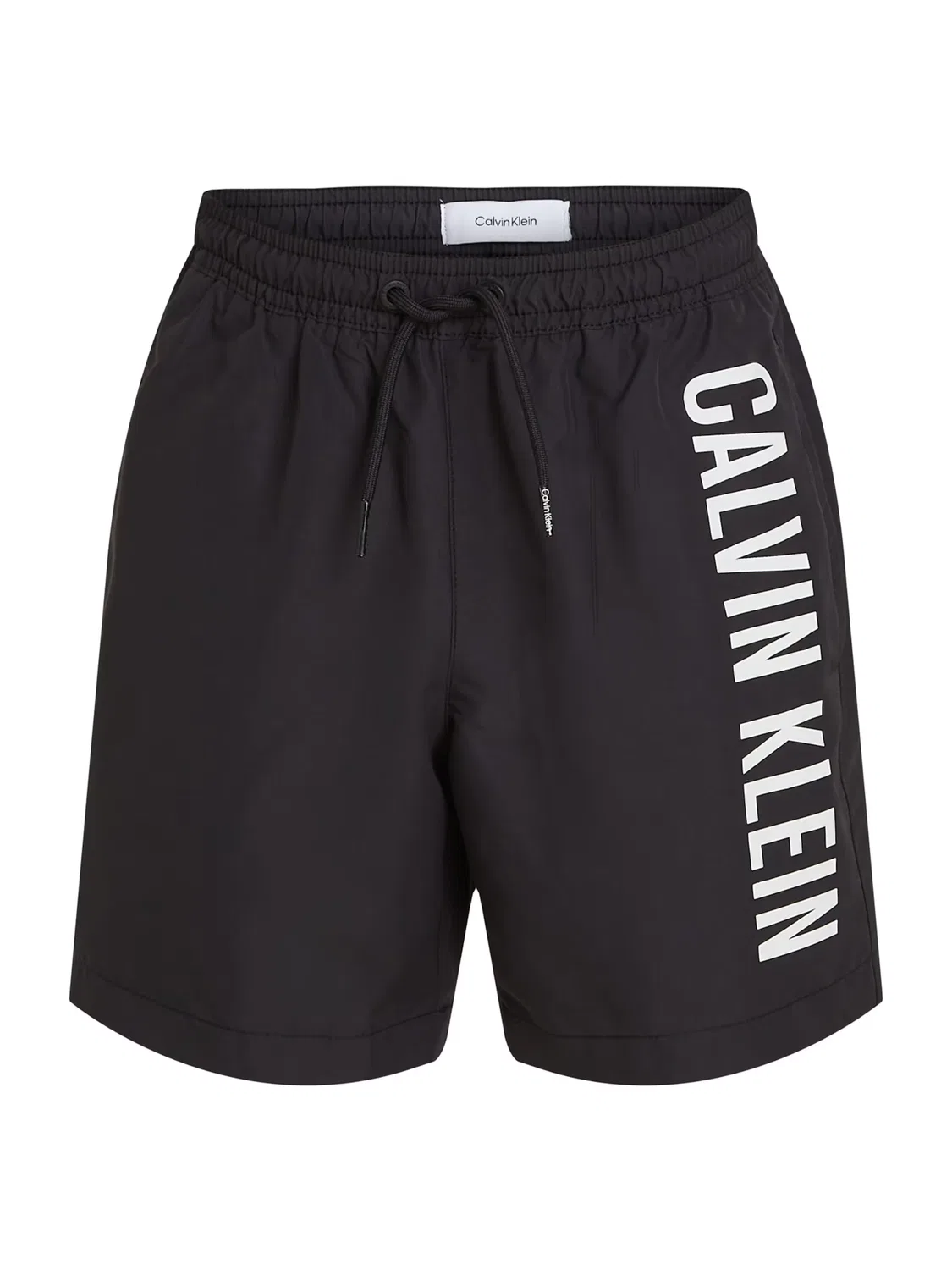 Пляжные шорты Calvin Klein Swimwear Board Shorts Intense Power черного цвета