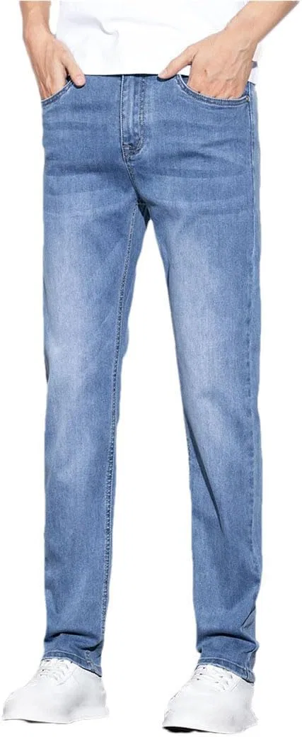 Джинсы классические Casual Stretch Slim Fit, синий