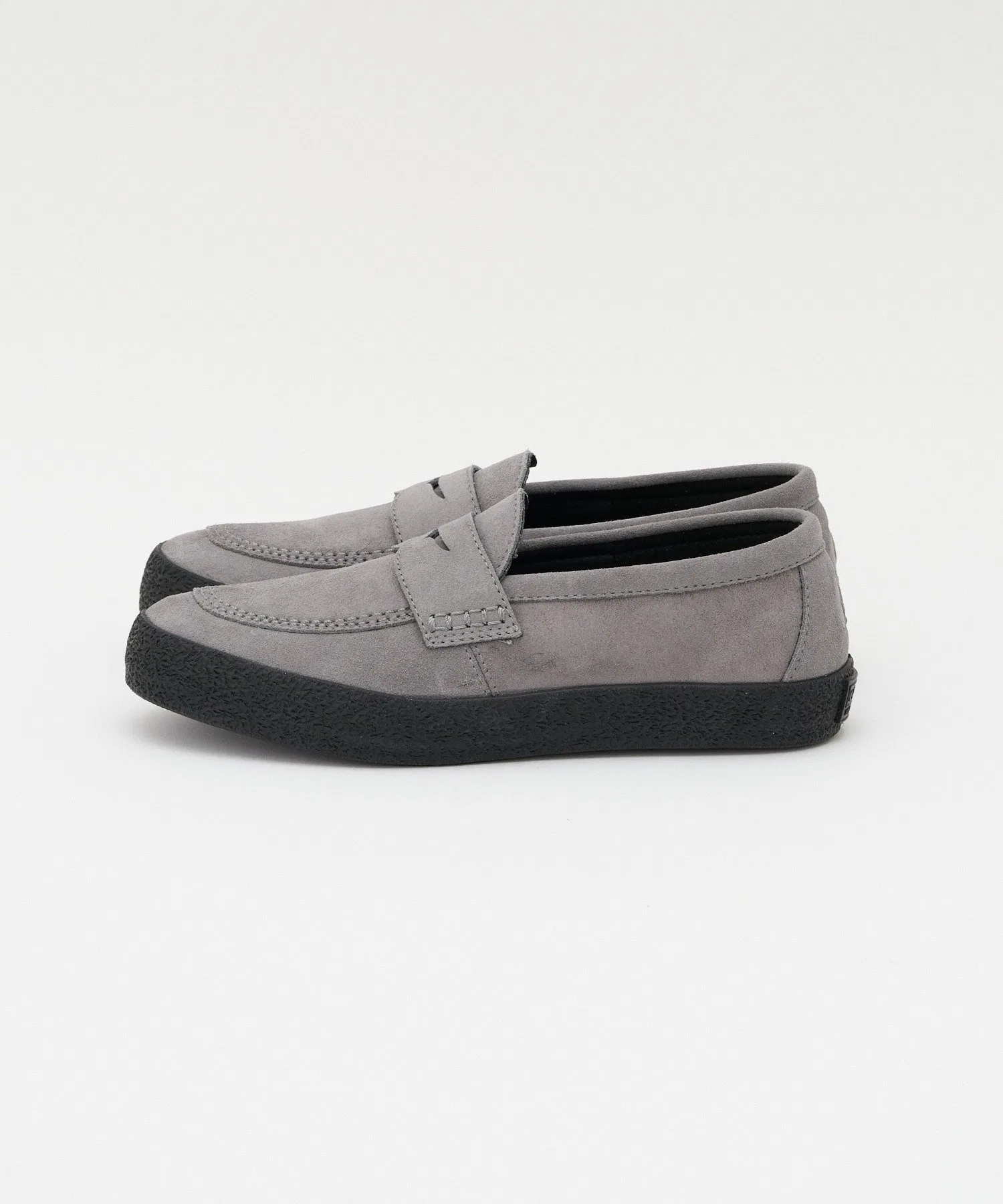 Мужские замшевые лоферы CONVERSE CS LOAFER U SK серые — фото 2