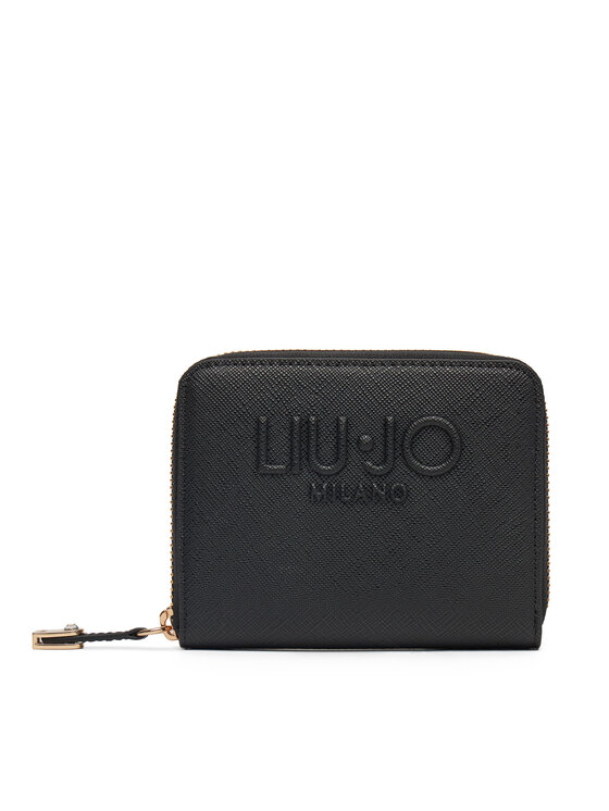 

Большой женский кошелек M Zip Around AA5156 E0058 Liu Jo, черный