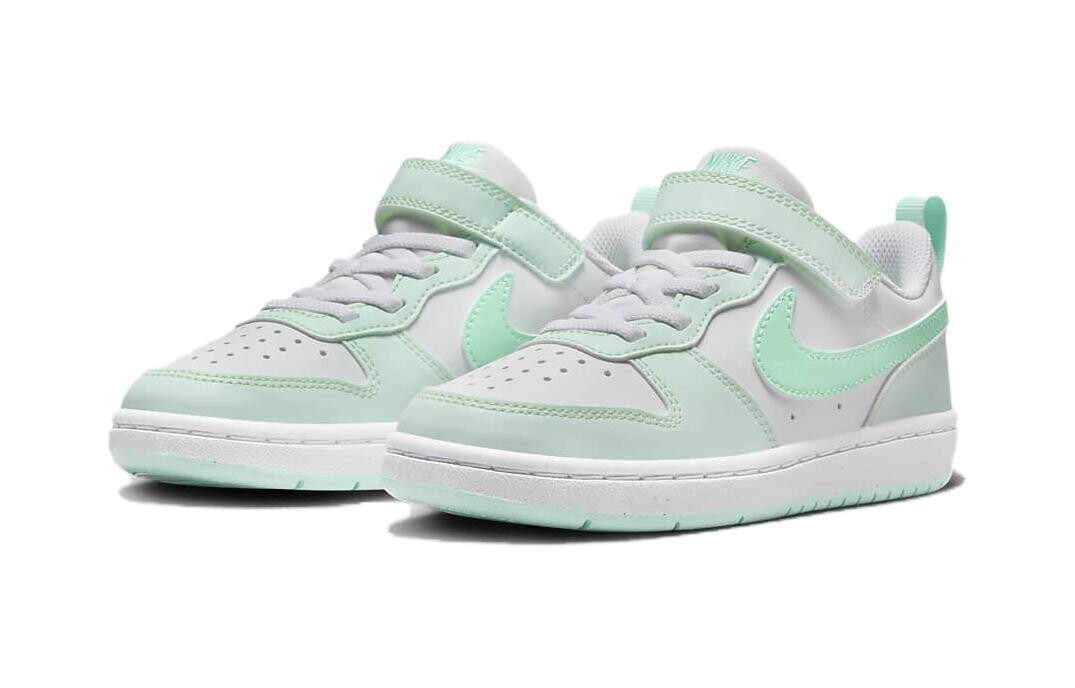Детские кроссовки для скейтбординга Nike Court Borough Low PS PS, Green/White — фото 3