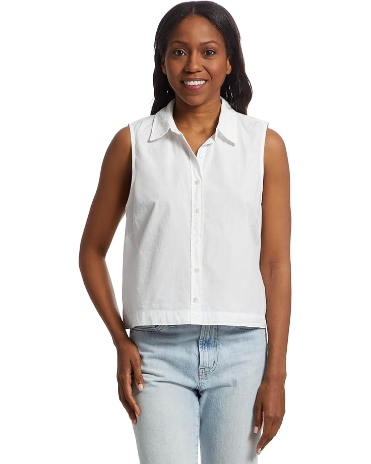 

Рубашка Lilla P Eyelet Collar Sleeveless Shirt, белый
