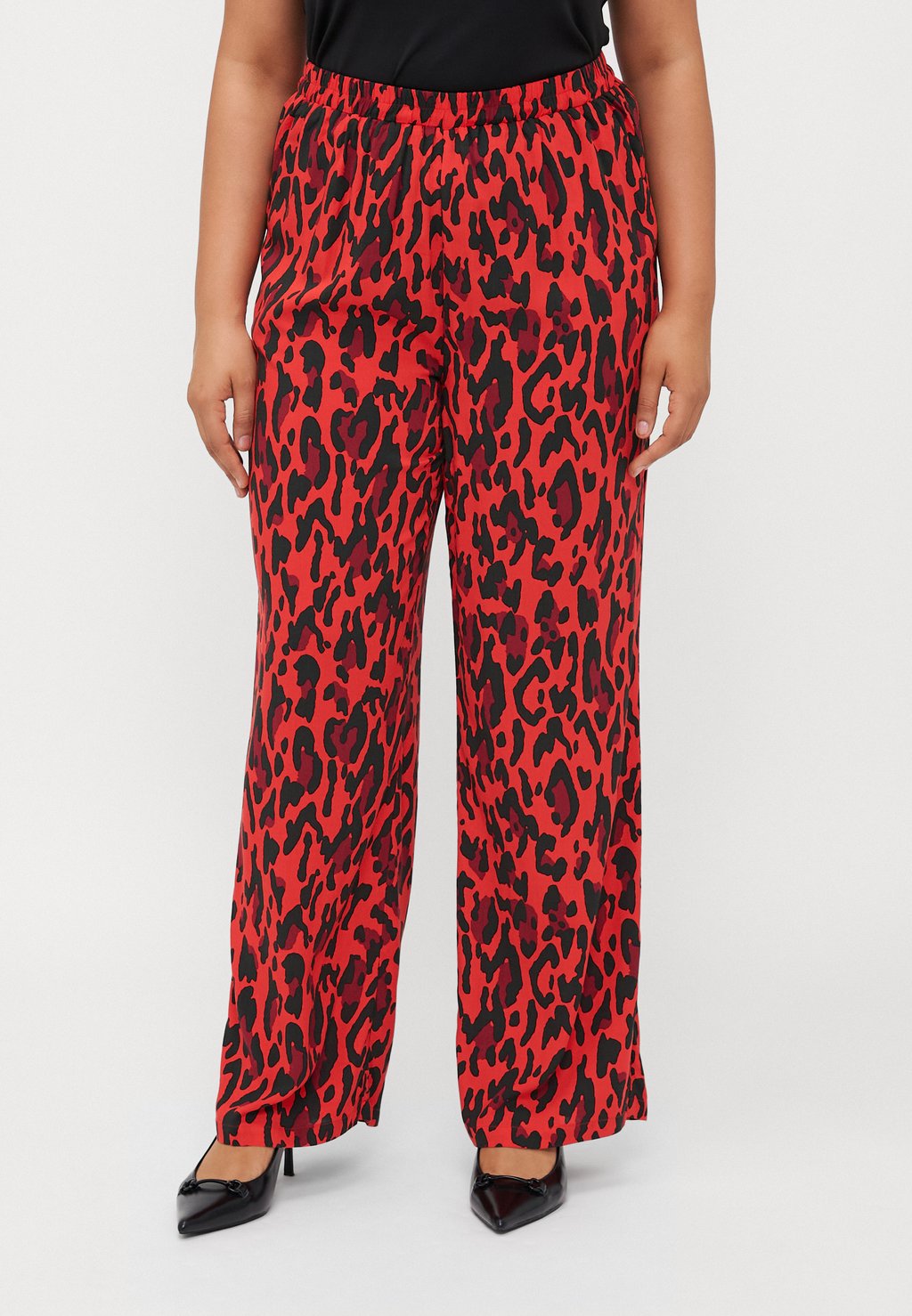 

Брюки CARHARMONY LIFE WIDE PANTS ONLY Carmakoma, красный