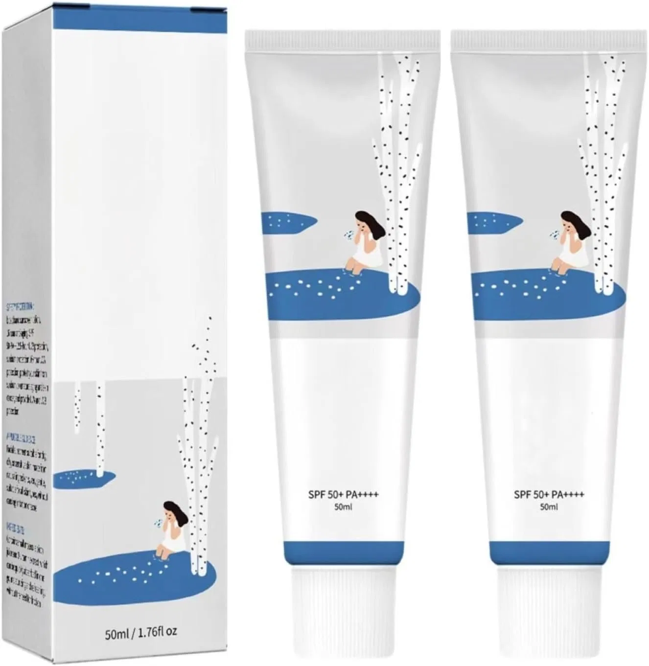 Солнцезащитный крем SPF 50 PA++++ Glamaura 100 мл