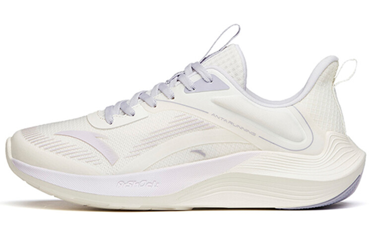 

ANTA DuCi1 Lifestyle Shoes Women's Low-top Ivory White/misty Purple/lilac Gray