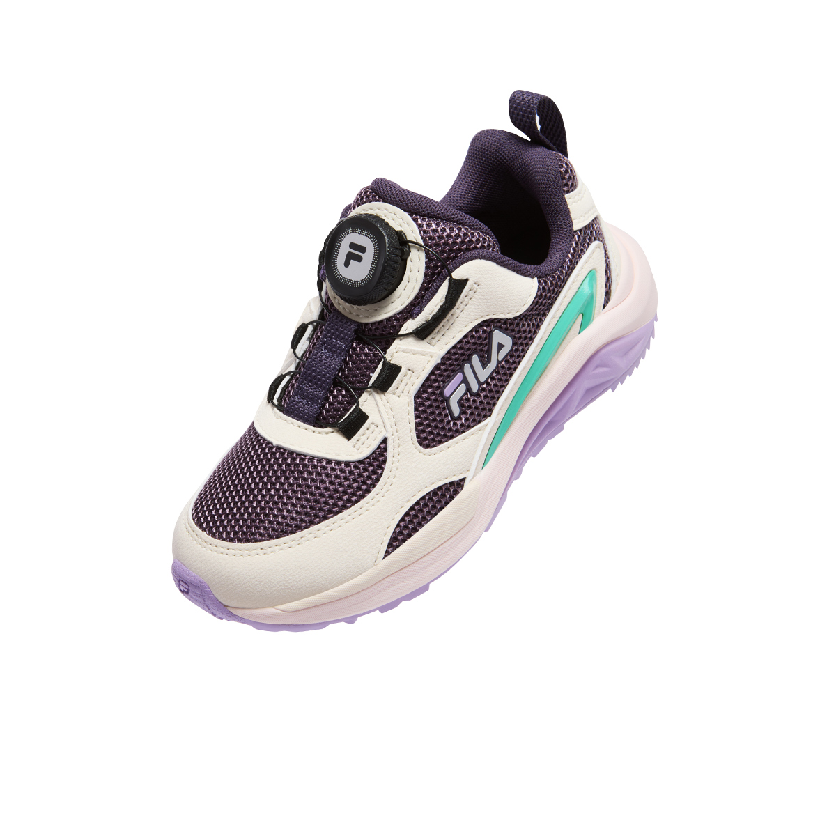 Детские уличные кроссовки performance fph FILA KIDS, темно-фиолетовый/розовый — фото 4