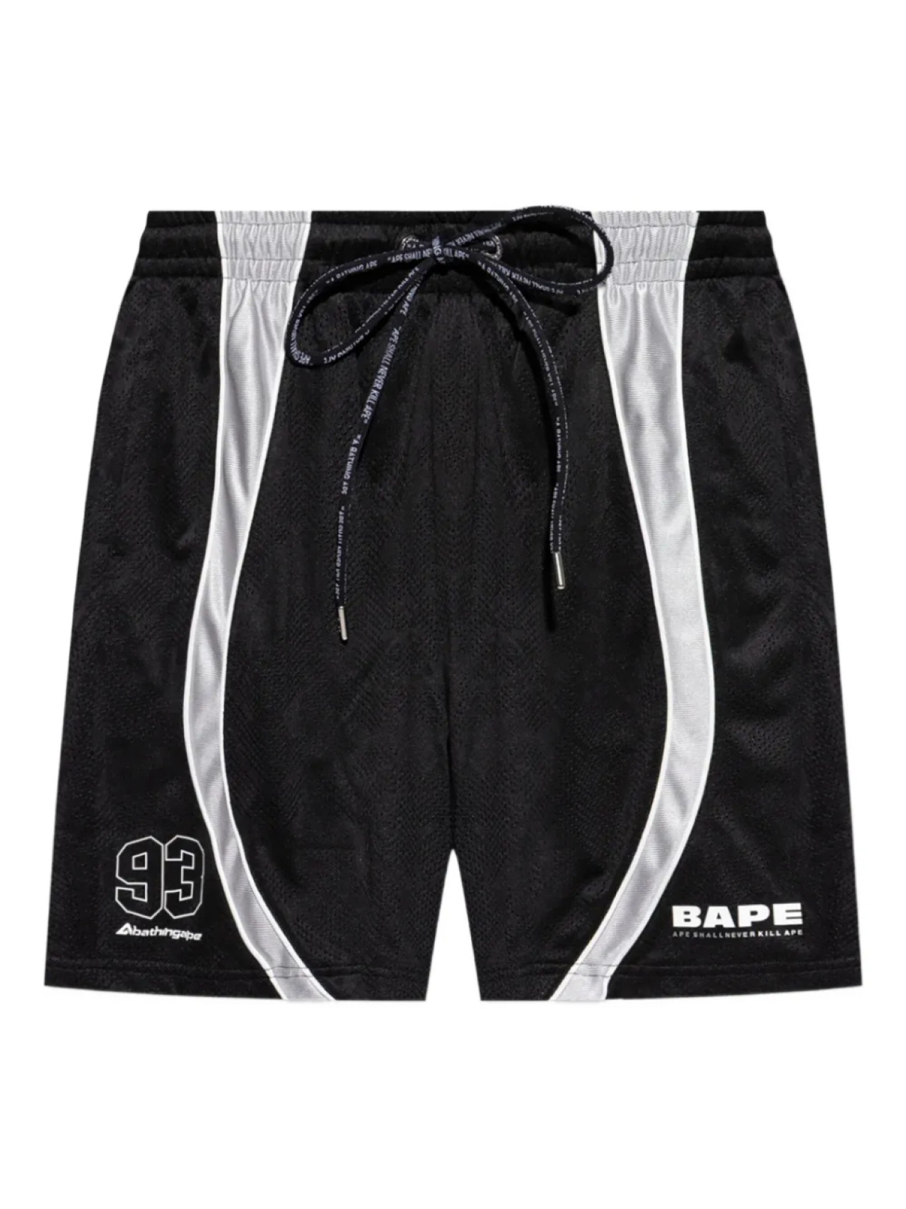 

Шорты с сетчатыми вставками BATHING APE A Bathing Ape, черный