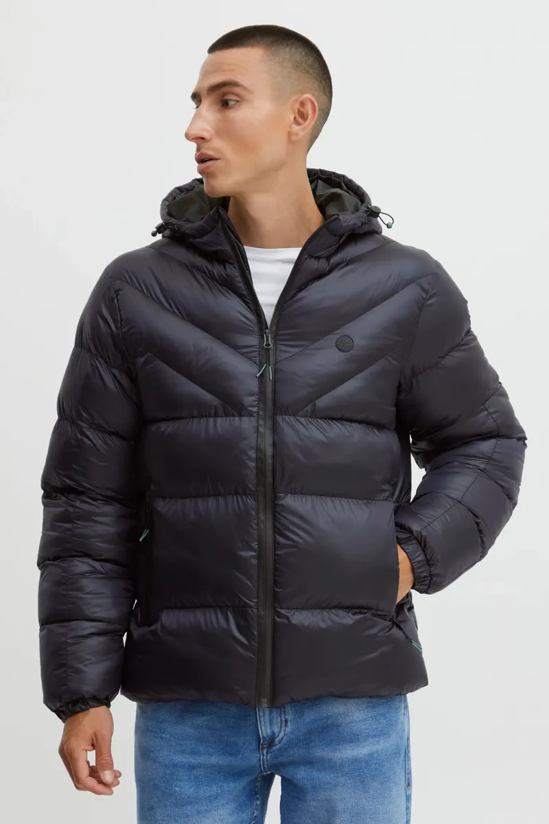

Стеганая куртка из смесовой ткани "BLEND BHOuterwear", с капюшоном, черный