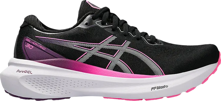 Кроссовки Wmns Gel Kayano 30 Wide 'Black Lilac Hint', черный