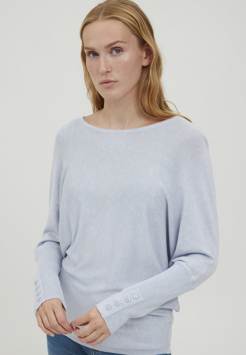 

Свитшот b.young BYMM BAT SLEEVE, цвет kentucky blue melange