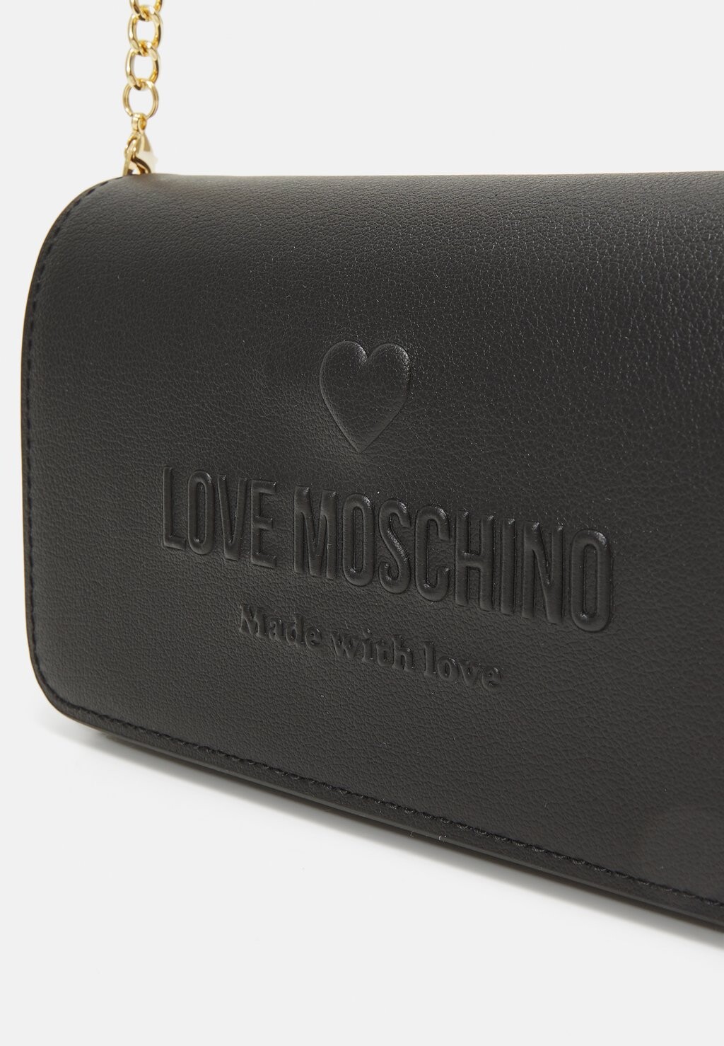 

Сумка через плечо LOVE EMBOSSED CHAIN Love Moschino, черный