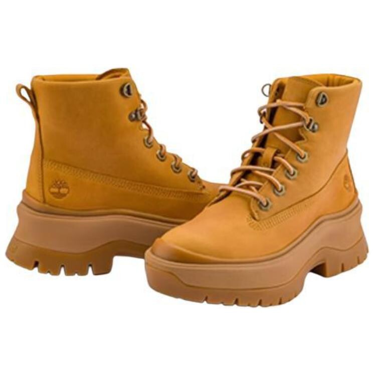 Ботинки женские Timberland для активного отдыха, желтый — фото 4