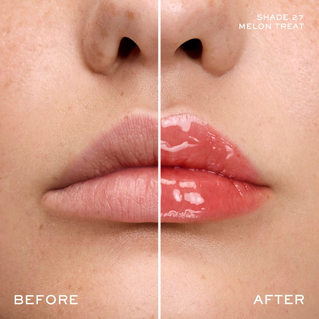 Бальзам для губ Lancôme — Масло для губ idôle lip juicytreat Lancome, 28 melon treat, объем, 9 мл — фото 4
