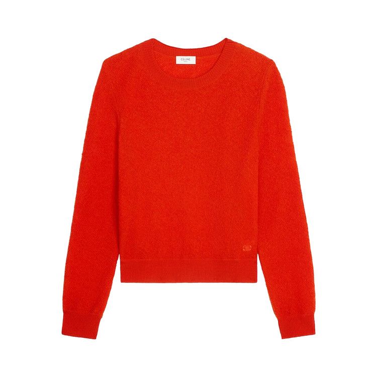 

Свитер CELINE Crewneck Sweater, Bright Red
