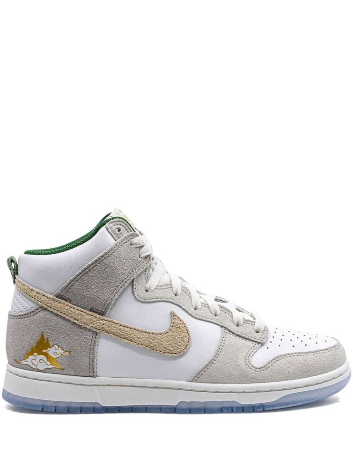 

Кроссовки Dunk High Nike, белый