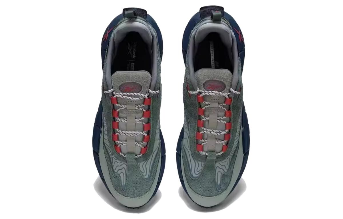Кроссовки Reebok Zig Kinetica   2.5 Edge 'Vintage Green Astro Dust', зеленый — фото 3