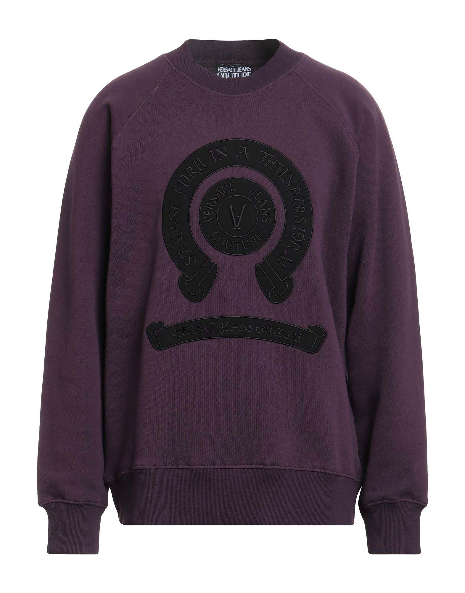 

Толстовка Versace Jeans Couture, сливовый