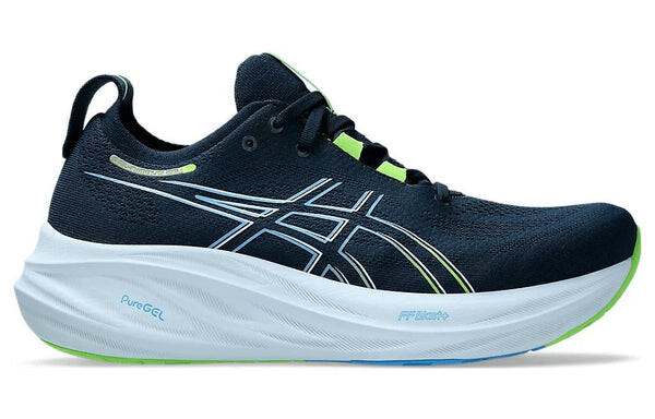 Кроссовки гель нимбус 26 Asics, синий — фото 3