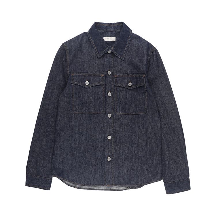 

Рубашка Dries Van Noten Cyril Denim Shirt, Indigo