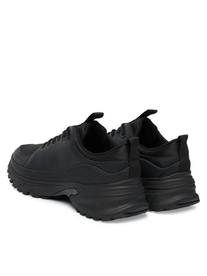 Calvin Klein Кроссовки Hike Runner Laceup Tech Mix YM0YM01417 черные — фото 3