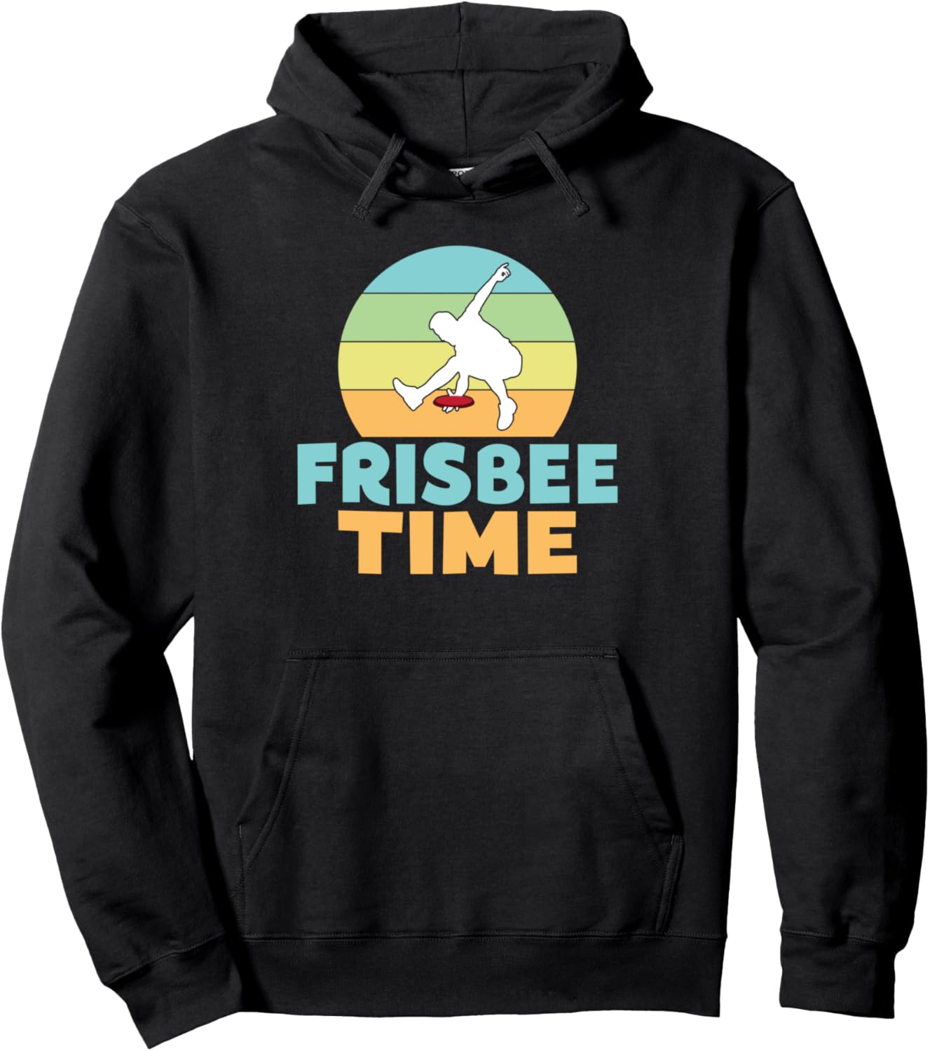 

Худи Frisbee Time Frisbee Gifts, черный