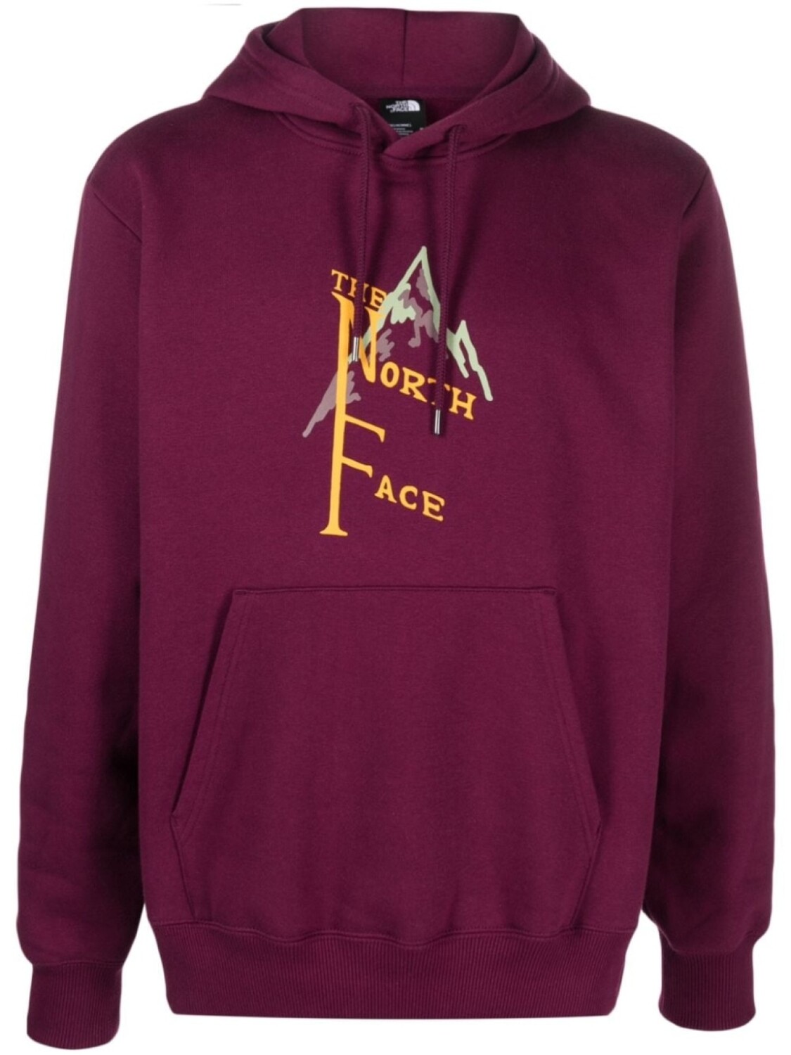 

The North Face худи из джерси с логотипом, фиолетовый