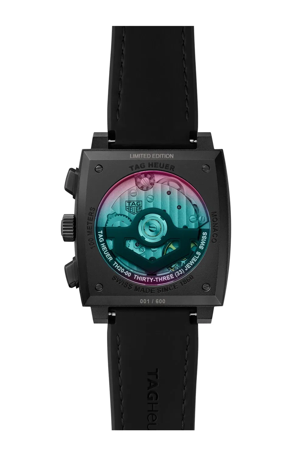 TAG HEUER MONACO ХРОНОГРАФ - ЛИМИТИРОВАННАЯ СЕРИЯ - CBL218E.FT6312, черный