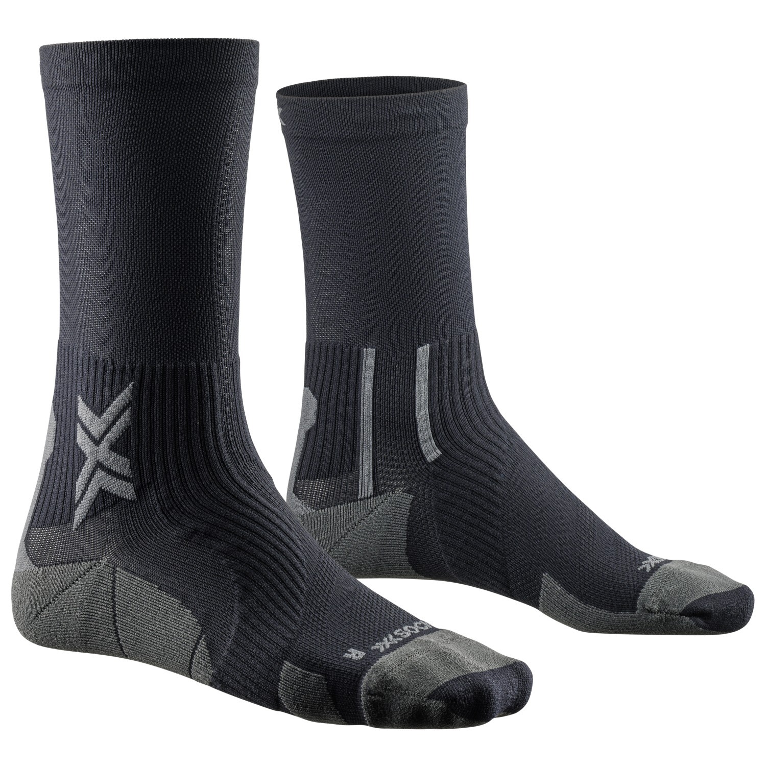 

Носки для бега X-Socks Run Perform Crew, цвет Black/Charcoal