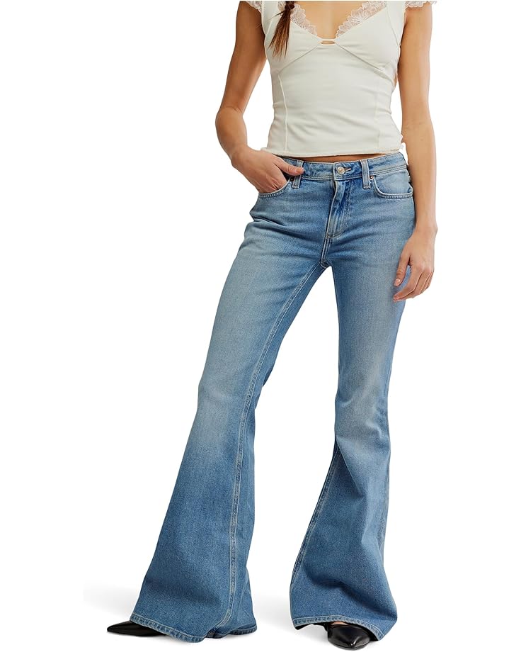 

Джинсы Free People We The Free Love Bomb Flare Jeans, цвет Dynamite