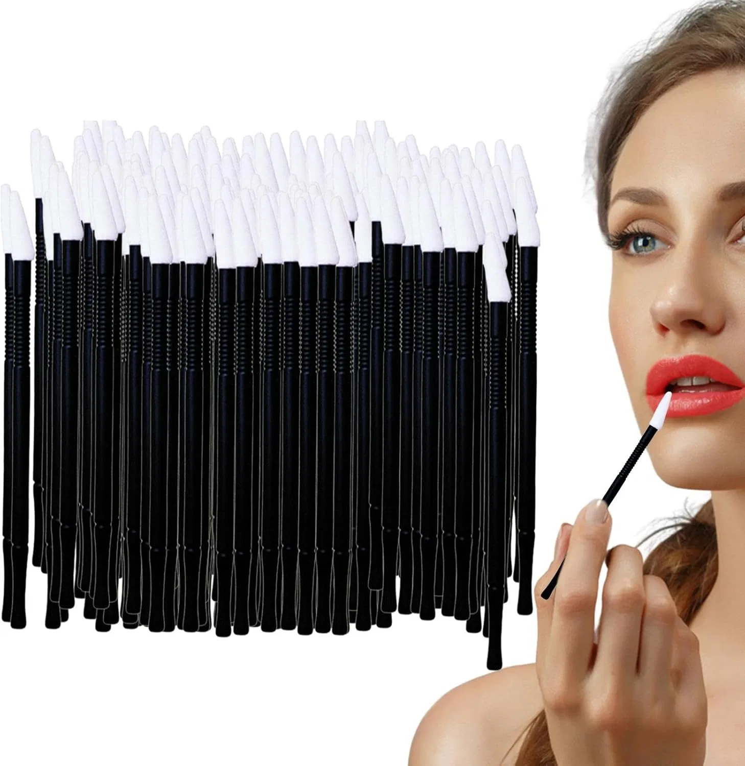 Кисть для губ Lip Wands Applicator Phewl, белый, 9.2 см
