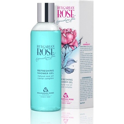 

Rose Освежающий гель для душа Bulgarian Signature Spa с маслом, икрой и солью Мертвого моря 200 мл