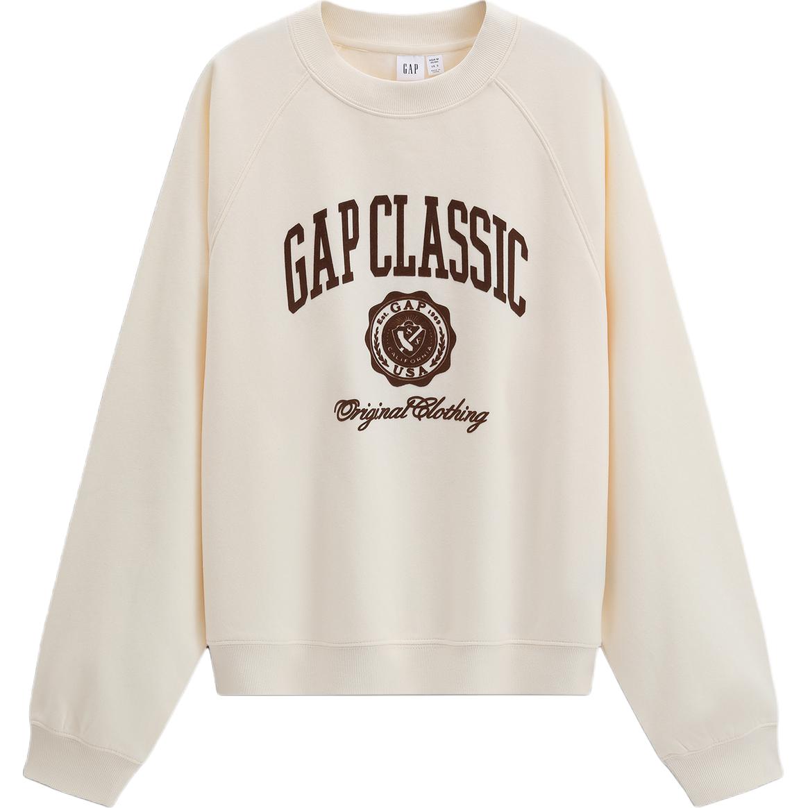 

Свитшот женский GAP, слоновая кость