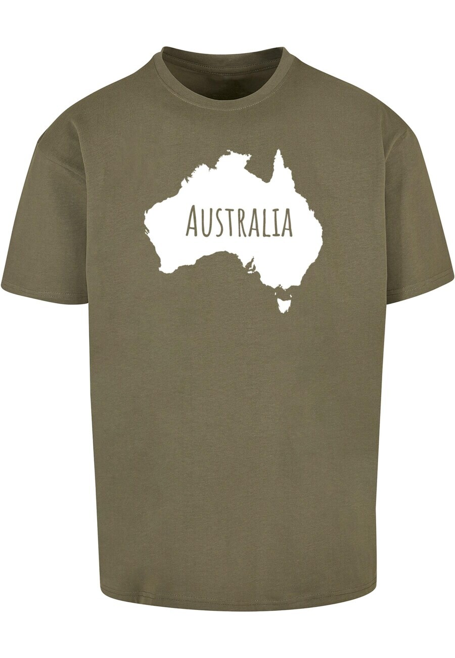 

Футболка Merchcode AUSTRALIA X, хаки